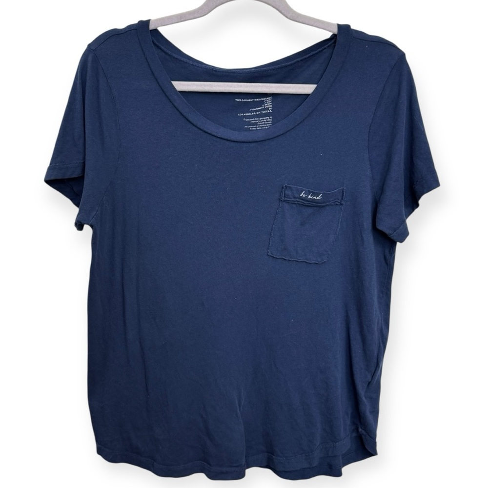 good hYOUman Deep Blue‎ Short Sleeve Tee *281